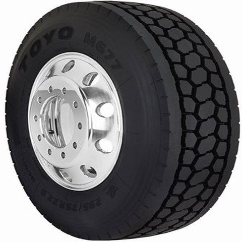 11R22.5 - TOYO M677 | CLOSED-SHOULDER DRIVE | 14PLY