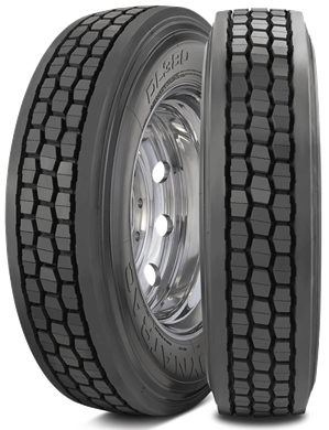 11R24.5 - DYNATRAC DL380 | CLOSED-SHOULDER DRIVE | 14PLY